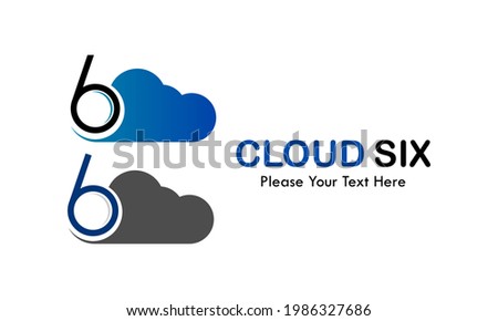 Cloud nine logo template illustration