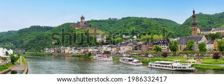 View of the city of Cochem on the Moselle, Germany