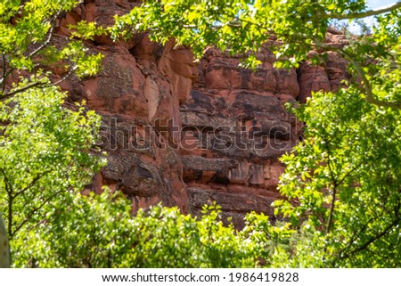 A Beautiful summer day in Sedona Royalty-Free Stock Photo #1986419828
