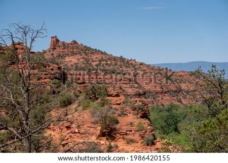A Beautiful summer day in Sedona Royalty-Free Stock Photo #1986420155