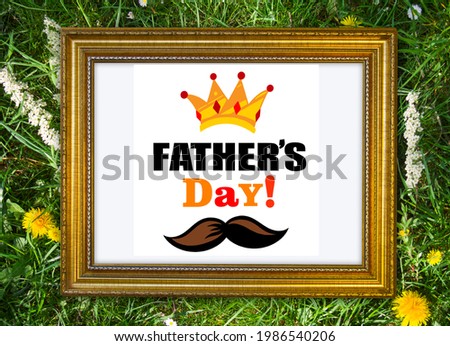 Happy fathers day , Fathers day background design, Fathers day greeting card or banner