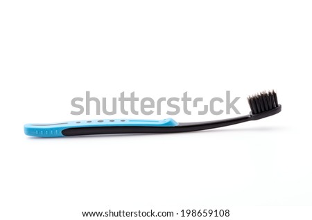 Tooth brush isolated white background