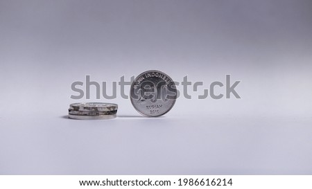 some coins of indonesia were collected