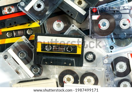 cassette tape , to view above 