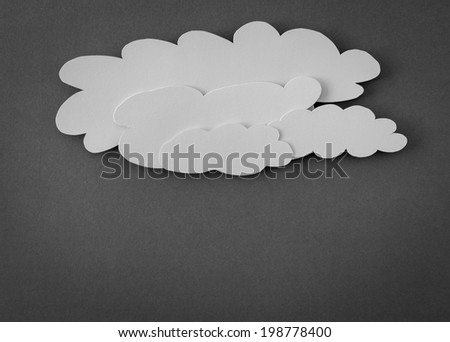 Paper cut of Cloud