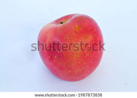 Close up photo of fresh red apples