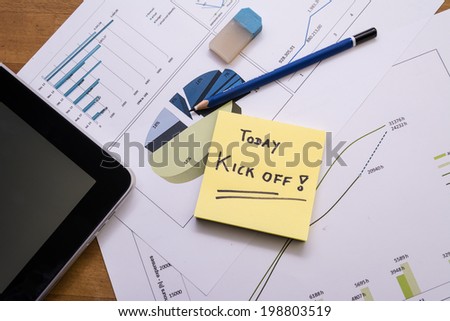 tablet with memory sheet Royalty-Free Stock Photo #198803519