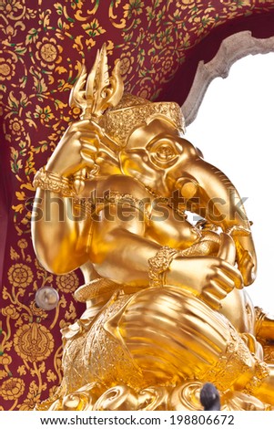 the Ganesh statue in thailand, picture like this no any copyright of treadmark