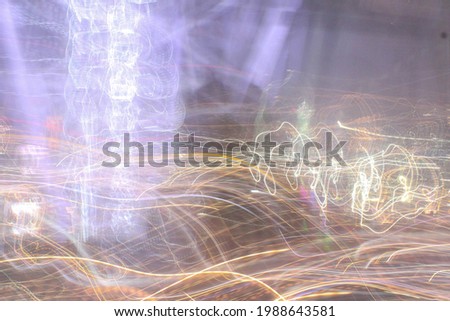 Defocused light of abstract background