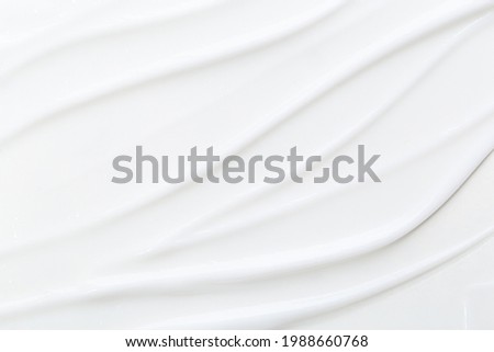 Beauty cream texture. Cosmetic lotion background. Creamy skincar Royalty-Free Stock Photo #1988660768