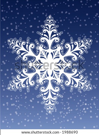 Decorative Snowflake Ornament