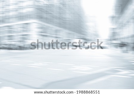 BLURRED BUSINESS CITY STREET BACKGROUND