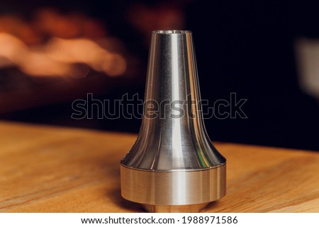 part of the hookah, modern design, on a background.