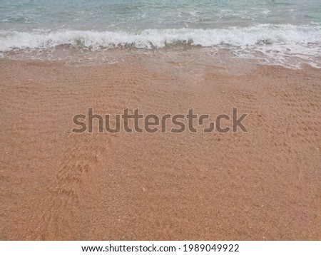 beautiful sand beach picture fit for summer time