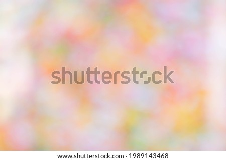 Abstract photo out of focus of pastel colors for background