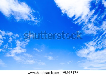 Cloudscape (blue sky)