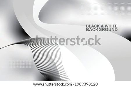 black and white background. abstract pattern. vector