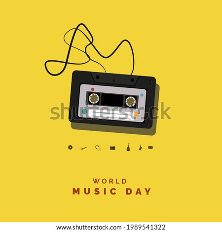 World Music Day, image design for theme music
