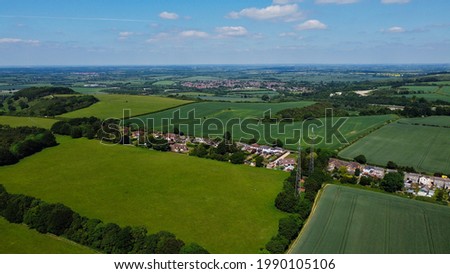 Beautiful Aerial Landscape showing nature