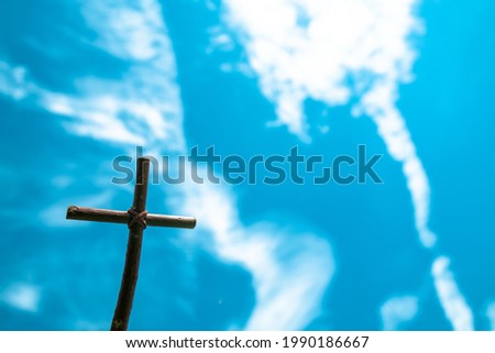 Lent Easter Background Tree Cross