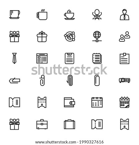 Office icon or logo isolated sign symbol vector illustration - Collection of high quality black style vector icons
