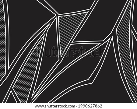 Minimalist background with abstract line pattern