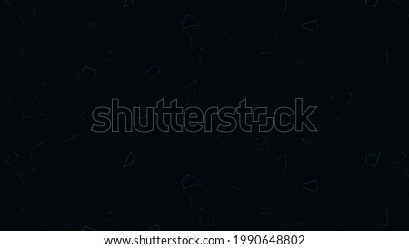 Constellation Star Field Space Abstract Plexus Background