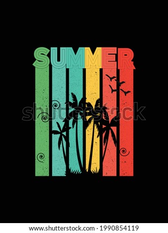 Summer vibes  t shirt design