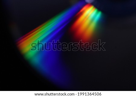 abstract rainbow light, spectrum light  Royalty-Free Stock Photo #1991364506