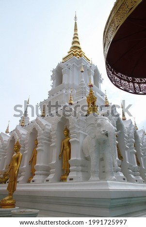 Thai Religious architecture and the local buddhist sculpture in temples of Thailand.
