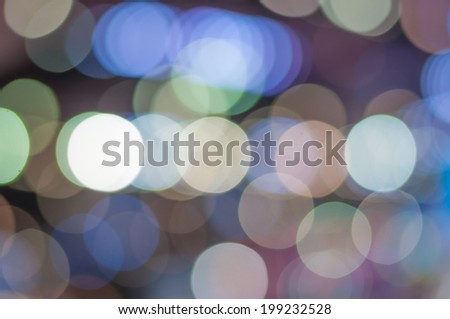 defocused abstract lights background