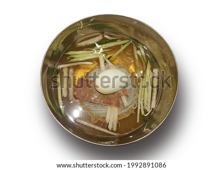 Hamheung-style Cold Buckwheat Noodles (Hamheung naengmyeon) - Korean traditional food