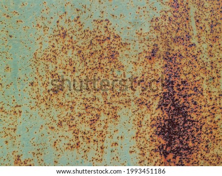             Abstract and blur of old and rusted galvanized floors.