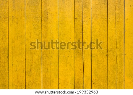 Old yellow wood background