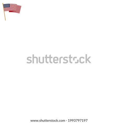 american flag patriotism national isolated