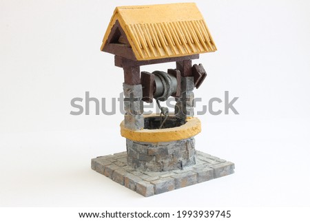 model water well close up