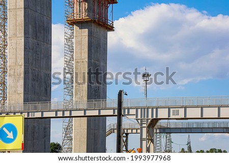 Canakkale Bridge Foot Construction Image