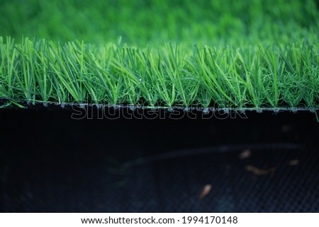 Spec of artificial grass with 35mm thick and royal green color code. It’s beautiful and nice green. 