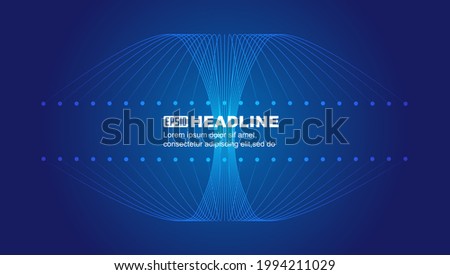 Dot-Line Connection Abstract Graphics Network Connection Big Data Conceptual Background.