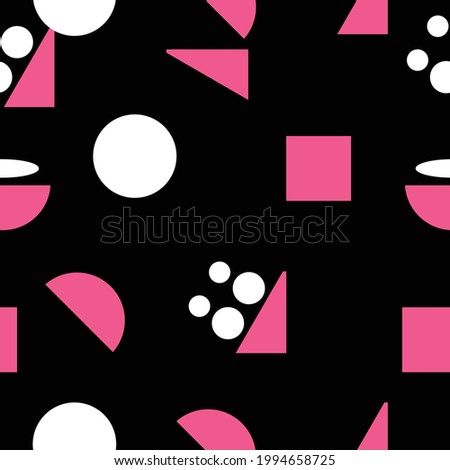 geometric seamless pattern design abstract background