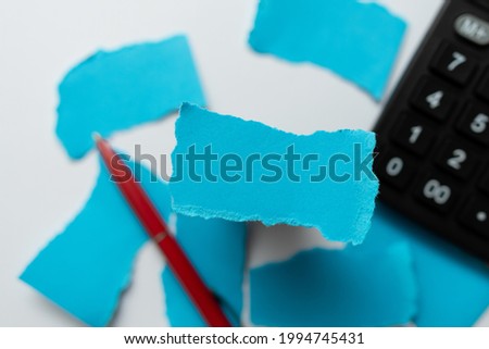 Abstract Focusing Single Idea, Solving Main Problem Concept, Writing Important Notes, Calculating Numbers, Simple Office Pattern Designs, Rough Patterns