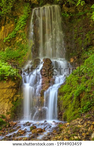 Waterfall in the Apennines (Italy)