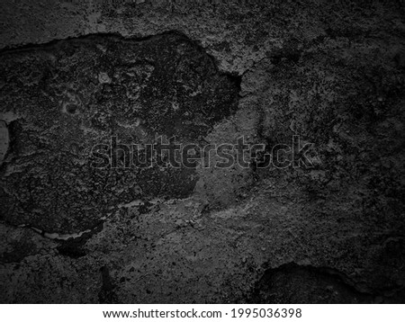 Rough gray wall. Old brickwork. Concrete texture background. Plaster on bricks. Uneven wall surface. Paint on the wall. Abstract background