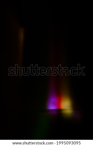 Abstract defocused lights on dark background