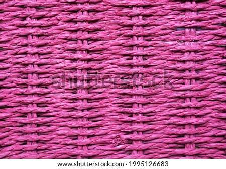 hand craft of weaving texture background
