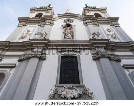 Cathedral in Mexico of Renaissance style. High quality photos of classic combination Gothic, Baroque, Neoclassical architectural styles and Plateresco Catholic cathedral in Mexico.