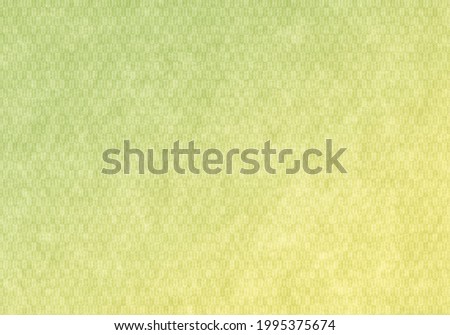 Yellow background of Japanese paper