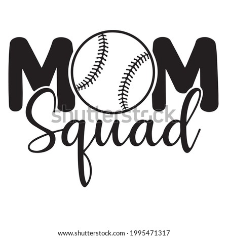 mom squad logo inspirational positive quotes, motivational, typography, lettering design