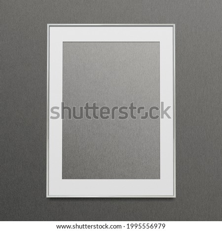 Gray picture  wall frame 