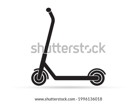 Scooter icon. Eco transport symbol. Vector illustration.